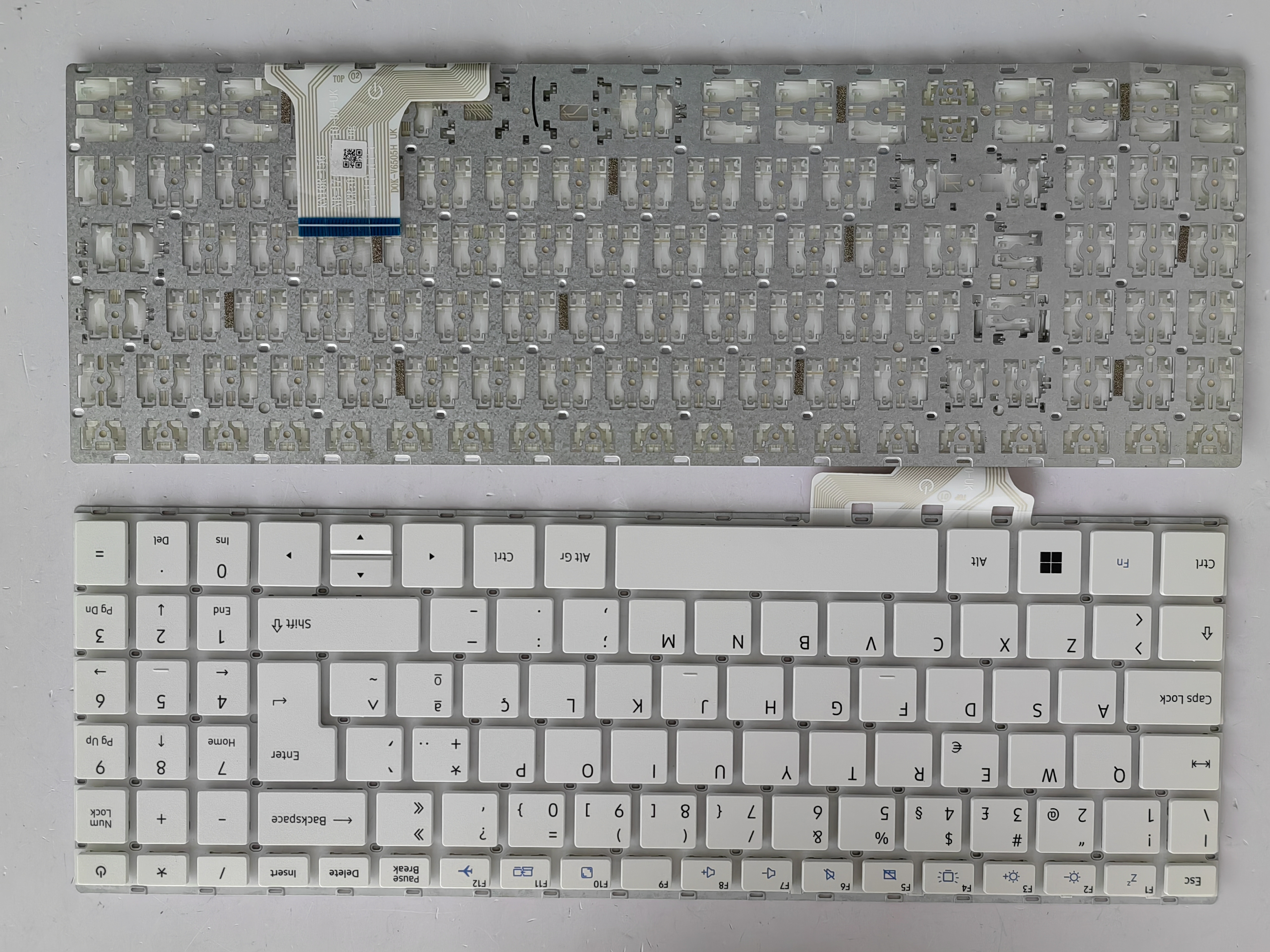 Picture of New Replacement Laptop Keyboard For TOSHIBA C50-J/Dynabook C50-J C50-G C50-E C50-H CS50 WHITE PO Layout